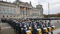 Musikkorps bei Feierlichem Gelöbnis