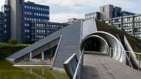 Exterior view of the building complex of the Federal Ministry of Defence in Bonn