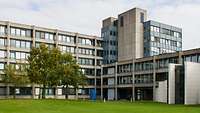 Exterior view of the building of the Federal Ministry of Defence in Bonn