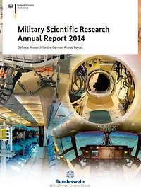 Covering page of the brochure "Military Scientific Research Annual Report 2014"