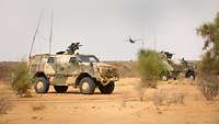 Objektschutzkräfte in Mali