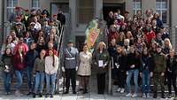 Gruppenfoto beim Girls' Day