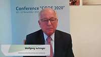 Woflgang Ischinger bei einer Konferenz