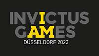 Das Logo der Invictus Games 2023 in Düsseldorf