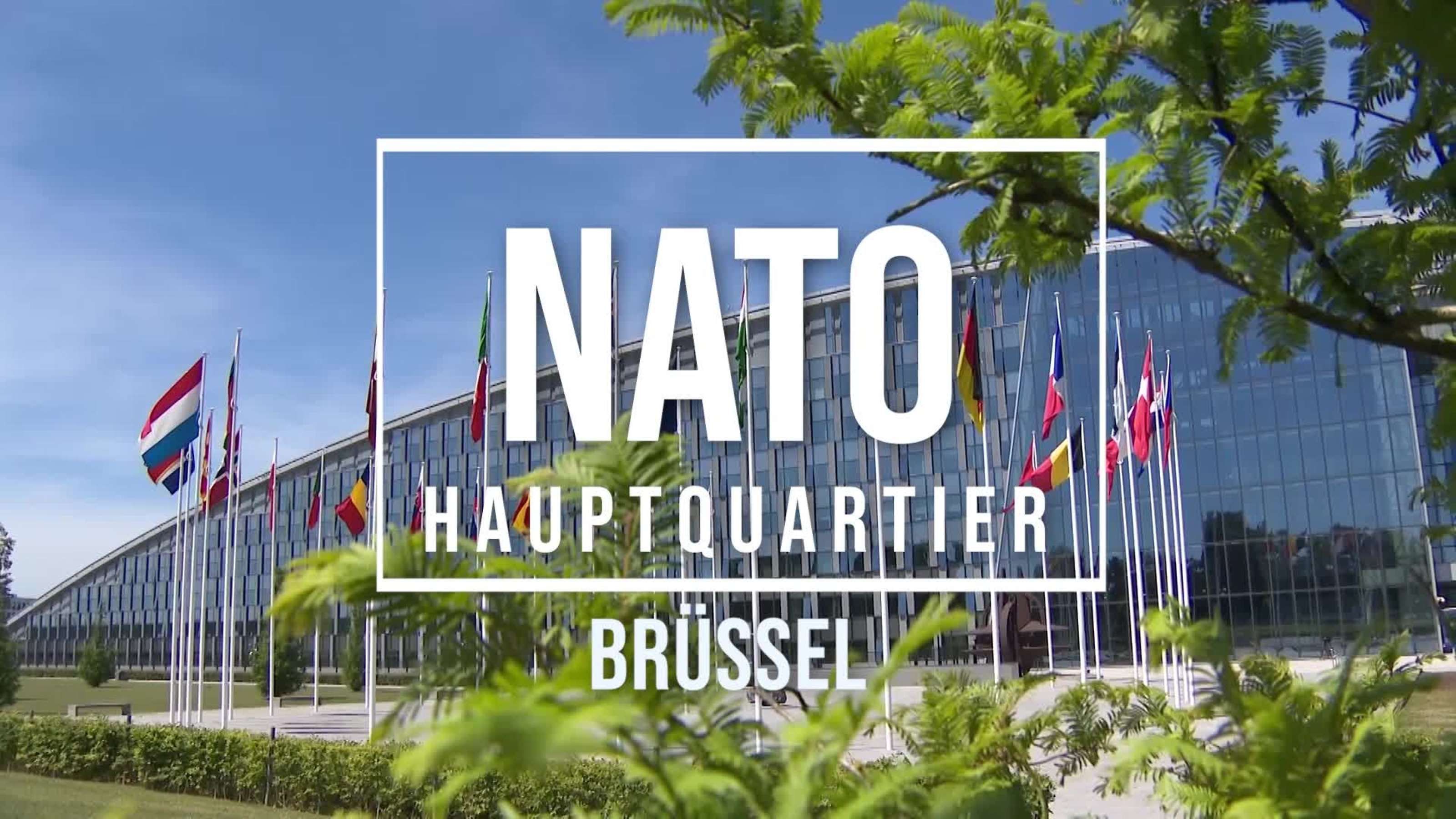 Das Nato Hauptquartier In Brüssel